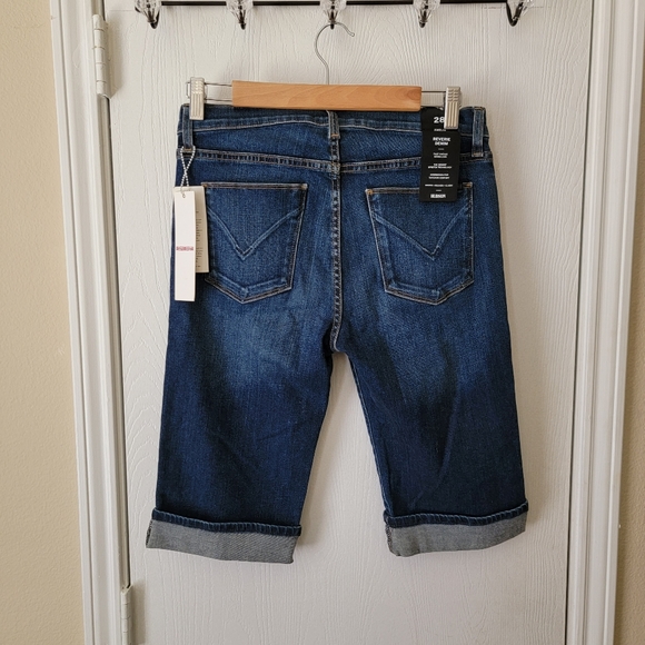 Hudson Amelia Cuffed Knee Shorts - Picture 2 of 11